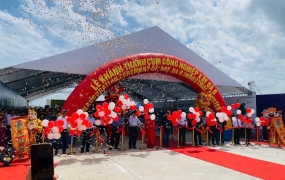 TỔ CHỨC LỄ KHÁNH THÀNH CỤM CÔNG NGHIỆP XÂY ĐÁ B TỈNH SÓC TRĂNG