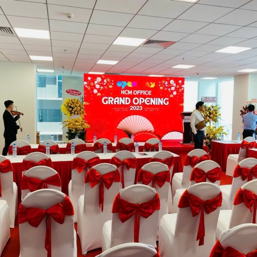 TỔ CHỨC KHAI TRƯƠNG